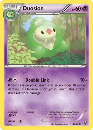 Duosion (34) [XY - Fates Collide]