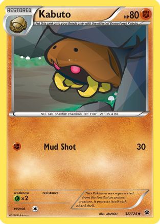Kabuto (38) [XY - Fates Collide]