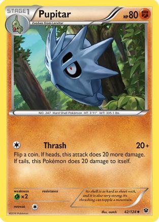 Pupitar (42) [XY - Fates Collide]