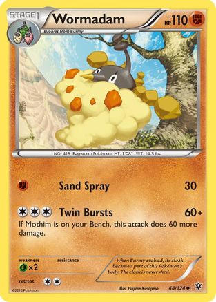 Wormadam (44) (44) [XY - Fates Collide] Reverse Holofoil