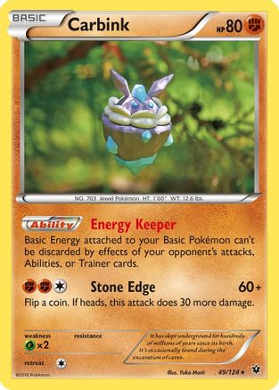 Carbink (49) (49) [XY - Fates Collide] Reverse Holofoil