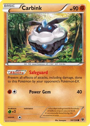 Carbink (50) (50) [XY - Fates Collide] Reverse Holofoil