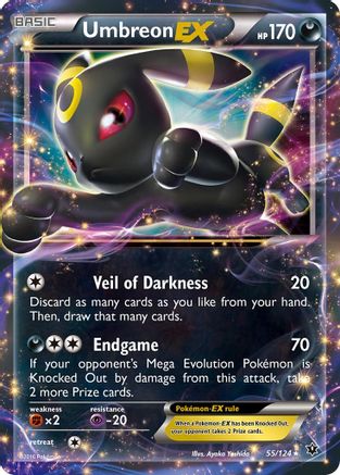 Umbreon EX (55) [XY - Fates Collide] Holofoil