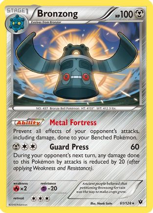 Bronzong (61) [XY - Fates Collide]
