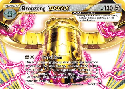 Bronzong BREAK (62) [XY - Fates Collide] Holofoil
