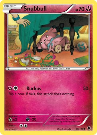 Snubbull (68) [XY - Fates Collide] Reverse Holofoil