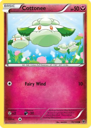 Cottonee (70) [XY - Fates Collide]