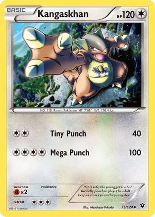 Kangaskhan (75) [XY - Fates Collide] Reverse Holofoil