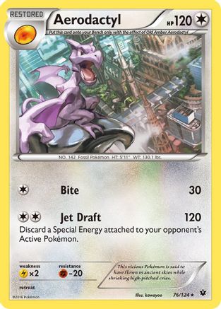 Aerodactyl (76) [XY - Fates Collide]