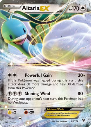 Altaria EX (83) [XY - Fates Collide] Holofoil