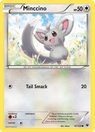 Minccino (87) (87) [XY - Fates Collide] Reverse Holofoil