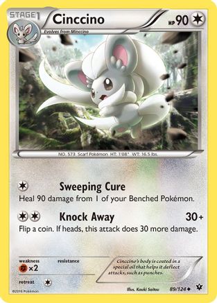 Cinccino (89) (89) [XY - Fates Collide]