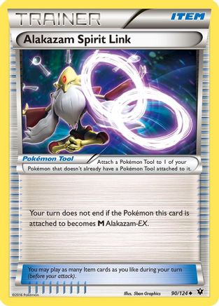 Alakazam Spirit Link (90) [XY - Fates Collide]