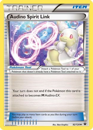 Audino Spirit Link (92) [XY - Fates Collide]