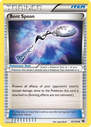 Bent Spoon (93) [XY - Fates Collide] Reverse Holofoil