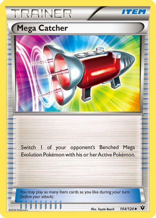 Mega Catcher (104) [XY - Fates Collide] Reverse Holofoil