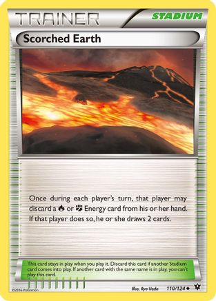 Scorched Earth (110) [XY - Fates Collide]