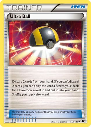 Ultra Ball (113) [XY - Fates Collide] Reverse Holofoil