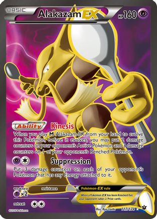 Alakazam EX (Full Art) (117) [XY - Fates Collide] Holofoil