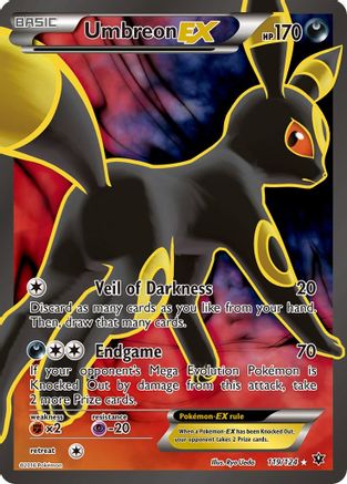 Umbreon EX (Full Art) (119) [XY - Fates Collide] Holofoil