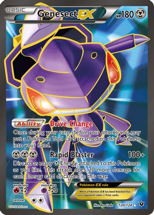 Genesect EX (Full Art) (120) [XY - Fates Collide] Holofoil