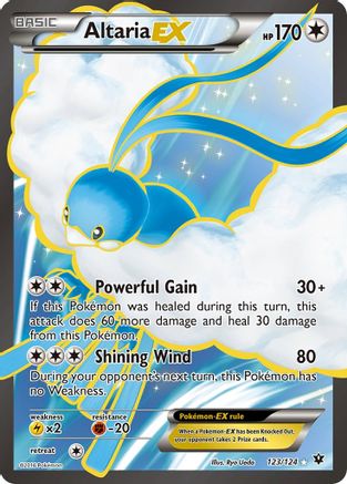 Altaria EX (Full Art) (123) [XY - Fates Collide] Holofoil