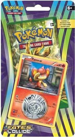 Pokemon Fates Collide Single Pack Blister [Pansear]