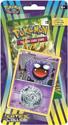 Pokemon Fates Collide Single Pack Blister [Gastly]