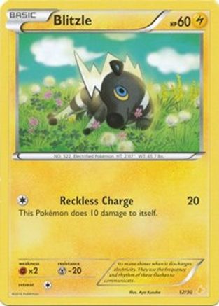 Blitzle (12) (12) [XY Trainer Kit: Pikachu Libre & Suicune]