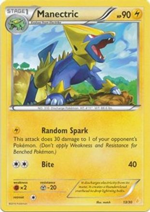 Manectric (22) (22) [XY Trainer Kit: Pikachu Libre & Suicune]