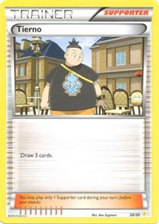 Tierno (20 - Pikachu Libre Deck) (20) [XY Trainer Kit: Pikachu Libre & Suicune]