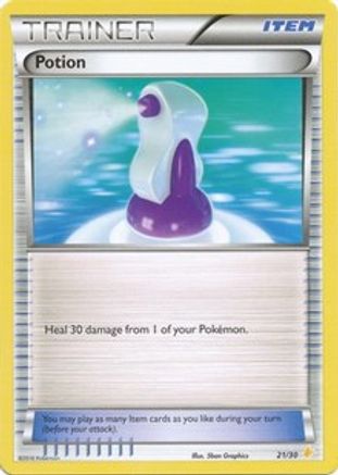 Potion (21 - Pikachu Libre Deck) (21) [XY Trainer Kit: Pikachu Libre & Suicune]