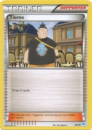 Tierno (29 - Suicune Deck) (29) [XY Trainer Kit: Pikachu Libre & Suicune]