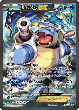 Blastoise EX - XY122 (XY122) [XY Promos] Holofoil