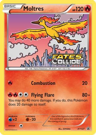 Moltres (Prerelease) (XY127) [XY Promos] Holofoil