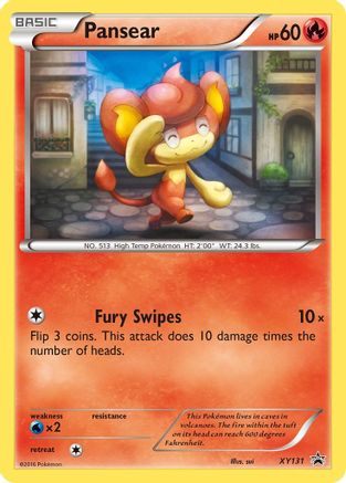 Pansear (XY131) [XY Promos] Holofoil