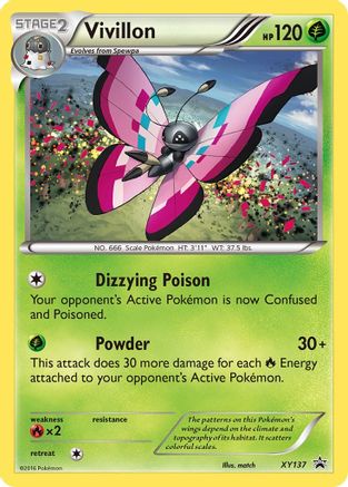 Vivillon (XY137) [XY Promos] Holofoil