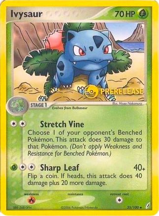 Ivysaur - 35/100 (Prerelease) (35) [Nintendo Promos] Holofoil