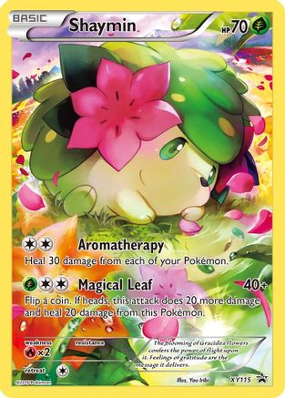Shaymin - XY115 (XY115) [XY Promos] Holofoil
