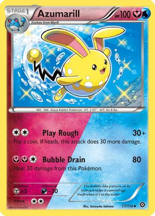 Azumarill (77) [XY - Steam Siege] Reverse Holofoil