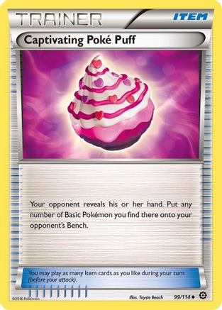 Captivating Poke Puff (99) [XY - Steam Siege]