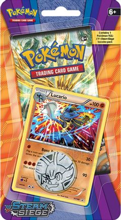 Pokemon Steam Siege Single Pack Blister [Lucario]