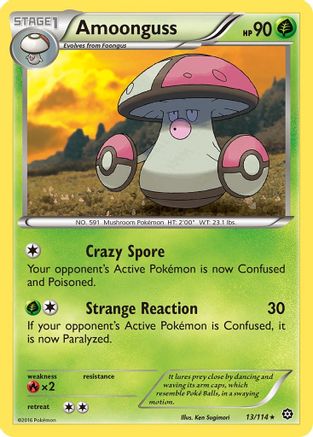 Amoonguss (13) [XY - Steam Siege] Reverse Holofoil