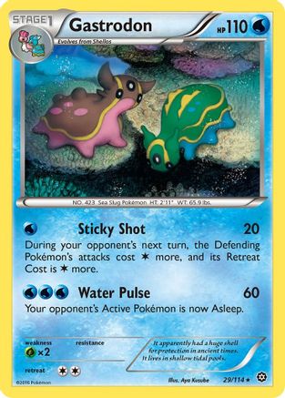 Gastrodon (29) [XY - Steam Siege] Reverse Holofoil