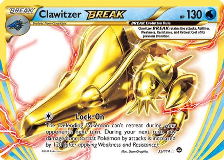 Clawitzer BREAK (35) [XY - Steam Siege] Holofoil