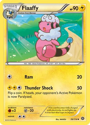 Flaaffy (39) [XY - Steam Siege]