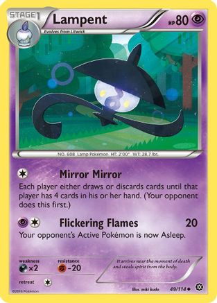 Lampent (49) [XY - Steam Siege]