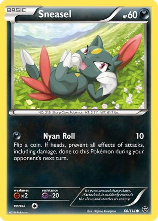 Sneasel (60) [XY - Steam Siege]