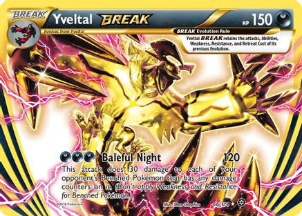 Yveltal BREAK (66) [XY - Steam Siege] Holofoil