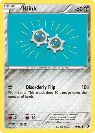 Klink (71) [XY - Steam Siege]